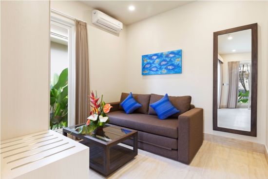 The Lovina Bali in Nordbali:  Deluxe Studio | Living Room