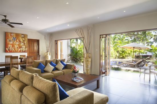 The Lovina Bali in Nordbali:  Terrace Beach Villa 2-Bedroom | Living room