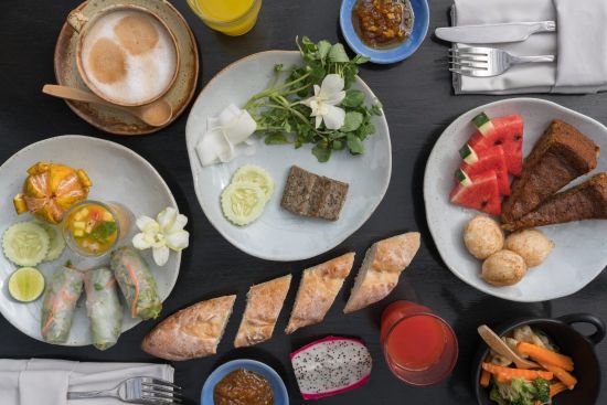 Maison Dalabua in Luang Prabang:  Breakfast