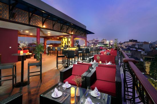 MK Premier Boutique Hotel à Hanoi:  Restaurant & Bar