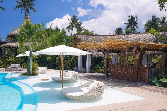 Nay Palad Hideaway in Siargao:  Hideaway Pool Bar