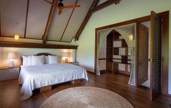 Nay Palad Hideaway in Siargao:  Ocean View Villa | 2nd bedroom in attic