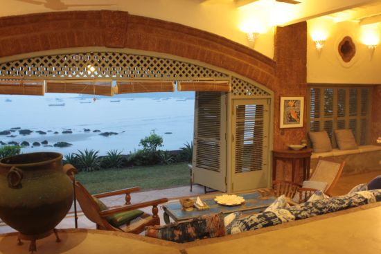 Ahilya by the Sea in Goa:  Sunset Villa | Living Room