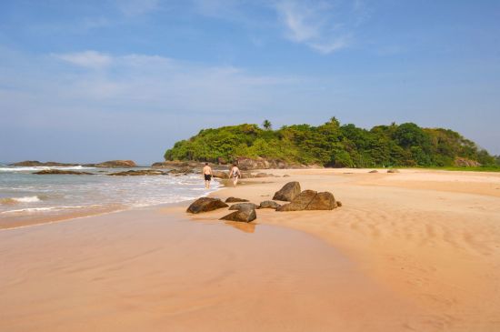 Lanka Princess Ayurveda Hotel à Beruwela:  Beach Around the Hotel