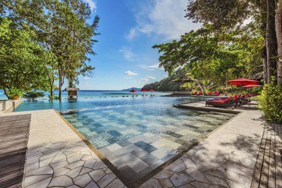 Bungaraya Island Resort à Kota Kinabalu:  Swimmingpool