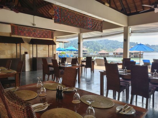 Gayana Marine Resort à Kota Kinabalu:  Macac Restaurant