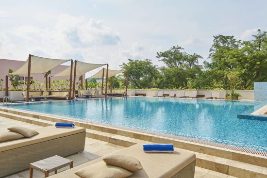 Orchard Rendezvous in Singapur:  Swimming Pool