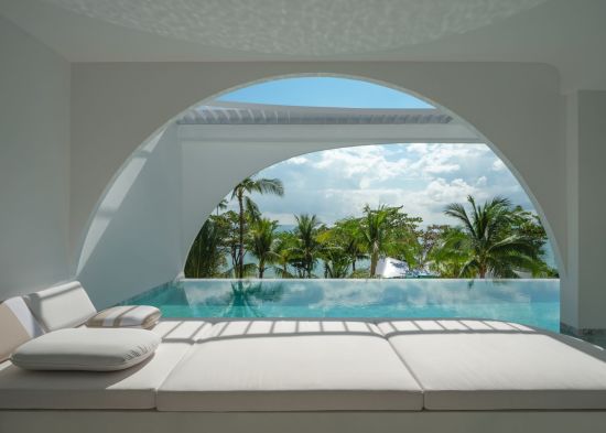 SALA Samui Chaweng Beach Resort in Ko Samui:  Oceanfront 1 Bedroom Pool Suite
