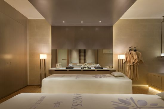 Hotel ICON à Hong Kong:  Angsana Spa | Couple Room Treatment Bed