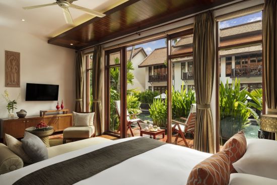 Anantara Angkor Resort in Siem Reap:  Premier Terrace Suite