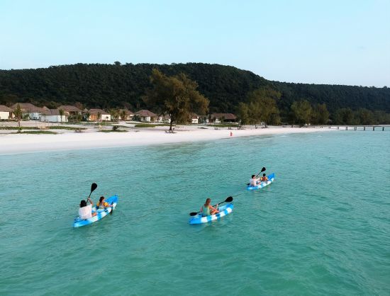 The Royal Sands Koh Rong:  Kayaking