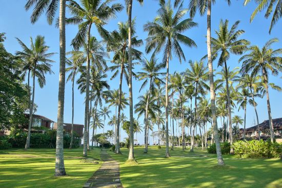 Candi Beach Resort & Spa in Ostbali:  Tropical garden