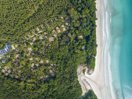 Taj Exotica Resort & Spa, Andamans in Andamanen:  Aerial view of the resort