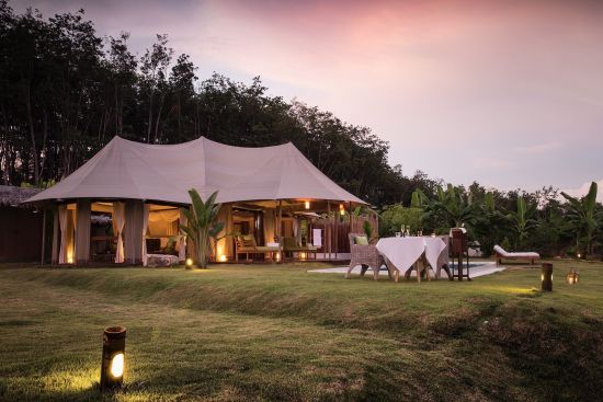 9 Hornbills Tented Camp à Ko Yao:  Tented Pool Villa