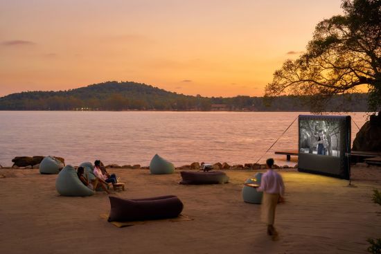 Six Senses Krabey Island à Koh Krabey:  Cinema Paradiso