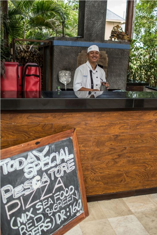 The Lovina Bali in Nordbali:  Pizzeria
