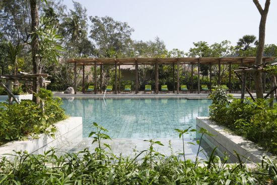 JATI Koh Russey:  Swimmingpool