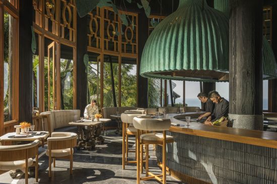 InterContinental Danang Sun Peninsula Resort:  Tingara restaurant named after a River of Stars