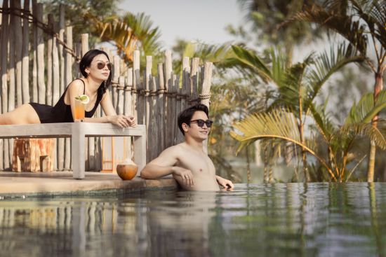 Namia River Retreat in Hoi An:  Private Pool at Namia River Retreat