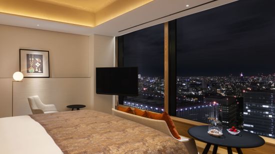 Bulgari Hotel Tokyo:  Superior view over Tokyo