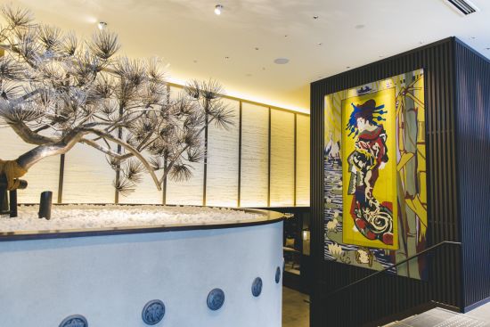 Dhawa Yura Kyoto:  Art in the hotel