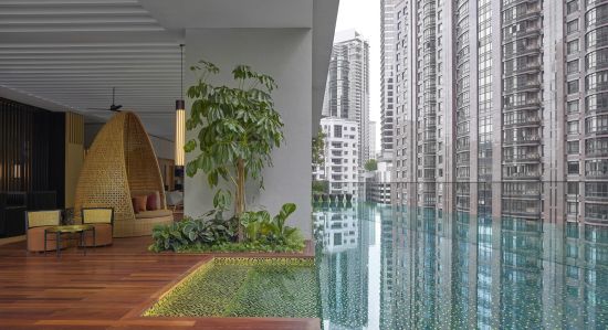 The RuMa Hotel and Residences in Kuala Lumpur:  Infinity Pool
