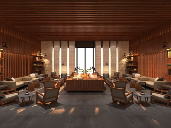 The RuMa Hotel and Residences à Kuala Lumpur:  Library Lounge