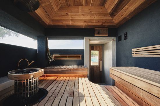 Sankara Hotel & Spa in Yakushima:  Sauna