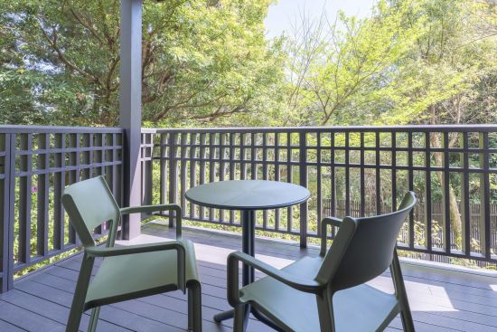 Sankara Hotel & Spa in Yakushima:  Mansana Villa | balcony
