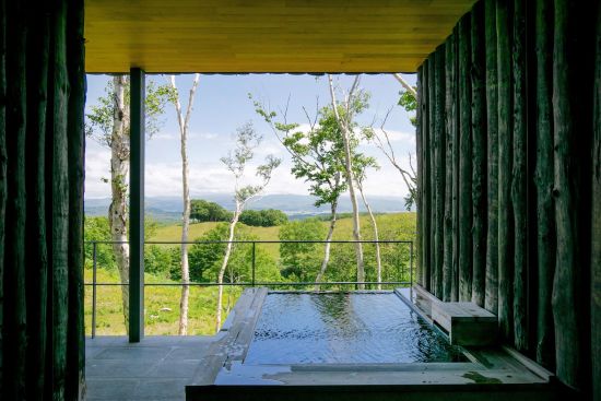 Zaborin in Niseko:  Washitsu | private outdoor Onsen