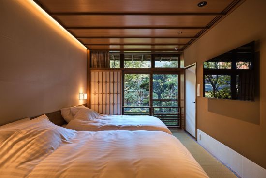 Nishimuraya Honkan à Kinosaki Onsen:  Western & Japanese | bedroom