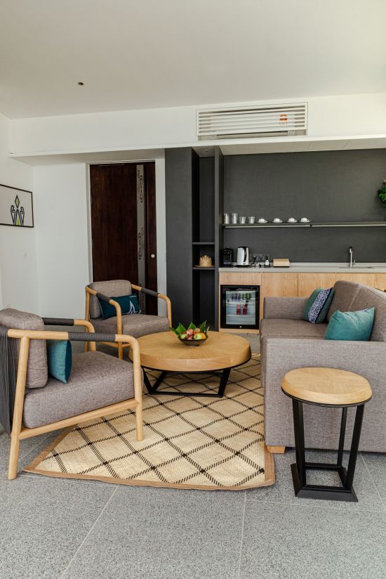 Cove 55 à Kuching: Two Bedroom Ocean Pool Villa | Living Room