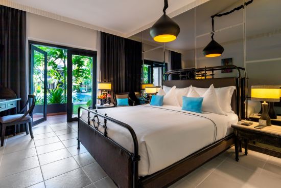 Shinta Mani Angkor in Siem Reap:  Bayon Room
