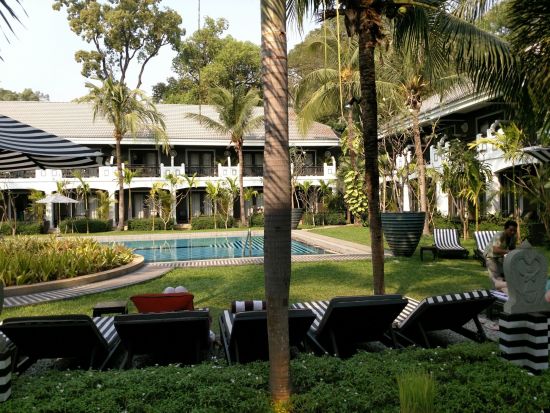 Shinta Mani Angkor in Siem Reap:  Exterior Bayon Resort Wing