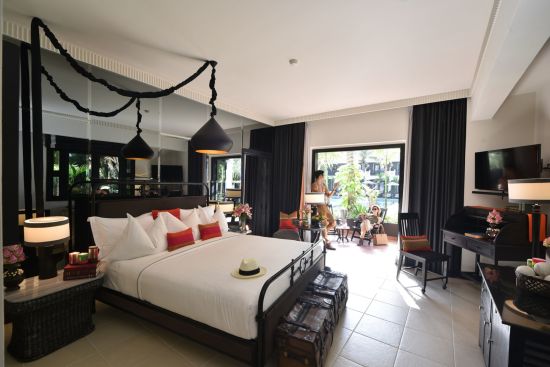 Shinta Mani Angkor in Siem Reap:  Bayon Room