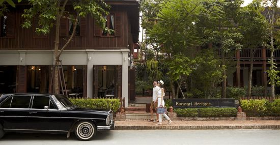 Burasari Heritage in Luang Prabang:  Arrive in style