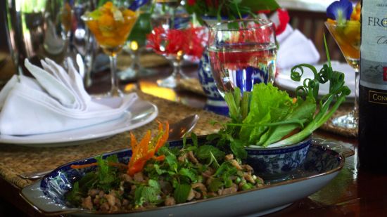 Villa Maydou in Luang Prabang:  Restaurant