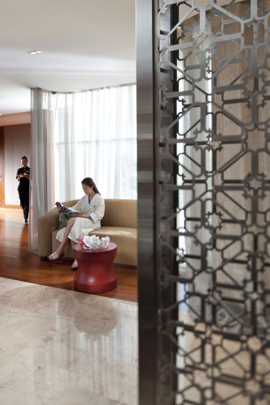 Mandarin Oriental Macau à Macao:  Spa Reception