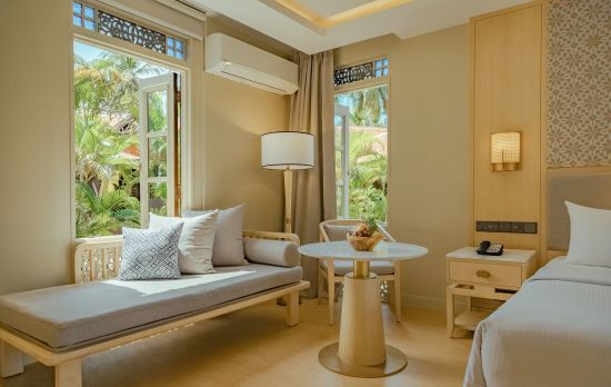 Pelangi Beach Resort & Spa in Langkawi:  Garden Terrace Room | Daybed