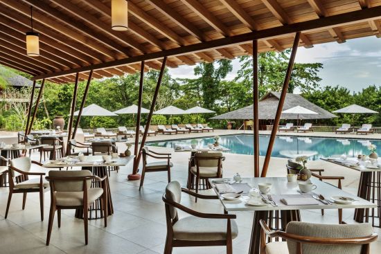 The Datai Langkawi:  The Dining Room (Interior)