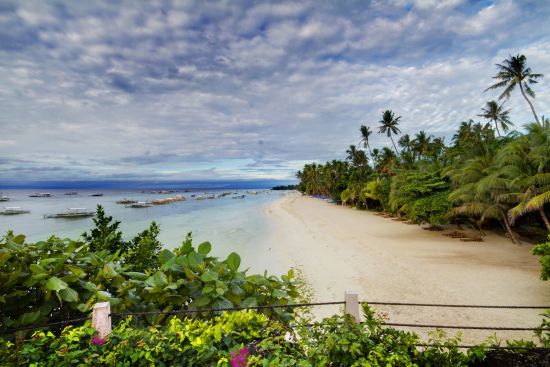 Amorita Resort in Bohol:  Alona Beach View