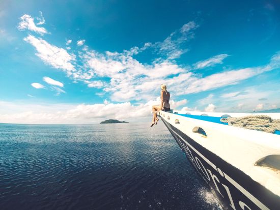 Atmosphere Resort in Negros:  Heading to Apo Island with Victoria