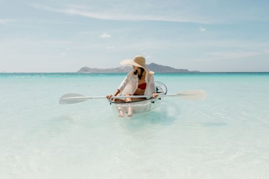 Amanpulo à Palawan:  Watersport Kayak