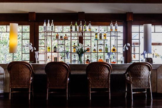 Amanpulo à Palawan:  Clubhouse Bar