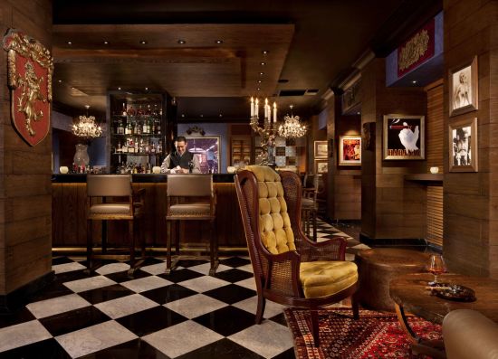 The Peninsula in Manila:  The Bar