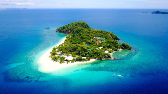 Discovery Coron in Palawan:  aerial shot