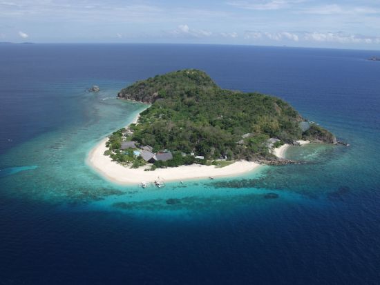 Discovery Coron in Palawan:  aerial shot