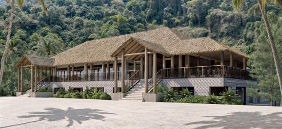 El Nido Resorts Lagen Island à Palawan:  Clubhouse Exterior 