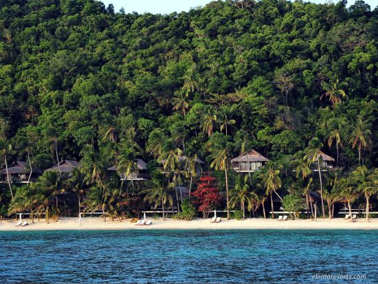 El Nido Resorts Pangulasian Island à Palawan:  Beach and Canopy Villa Facade