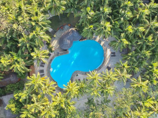 Coco Grove Beach Resort in Siquijor:  Olympic Pool